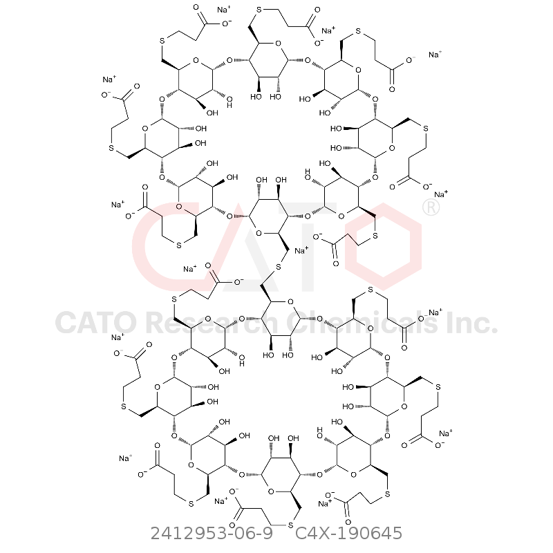 CAS No.:2412953-06-9,舒更葡糖杂质Org199129-1