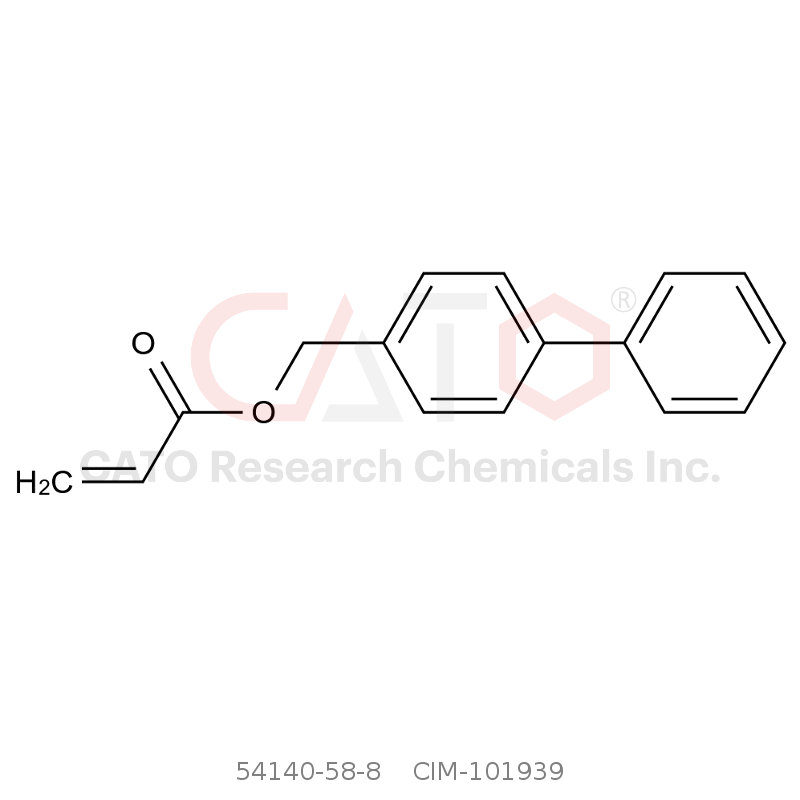 CAS No.:54140-58-8,4-联苯甲醇丙烯酸酯