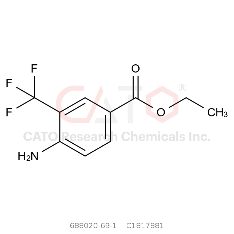 CAS No.:688020-69-1,Ethyl 4-amino-3-(trifluoromethyl)benzoate