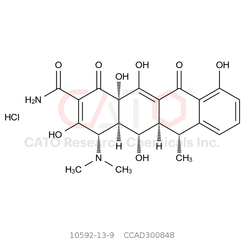 CAS No.:10592-13-9,盐酸多西环素