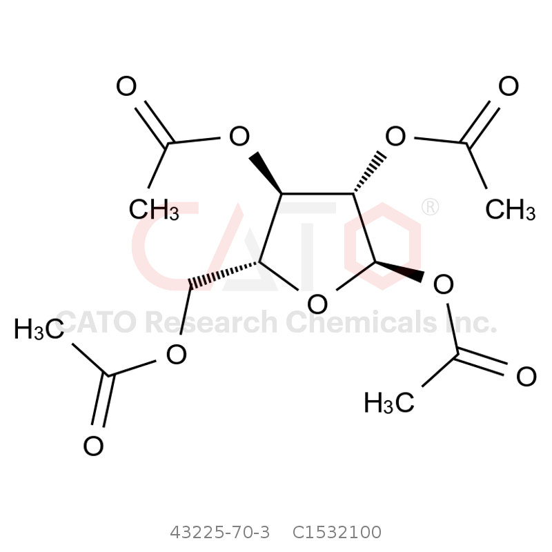 CAS No.:43225-70-3,(2R,3S,4R,5R)-5-(乙酰氧基甲基)四氢呋喃-2,3,4-三乙酸三酯