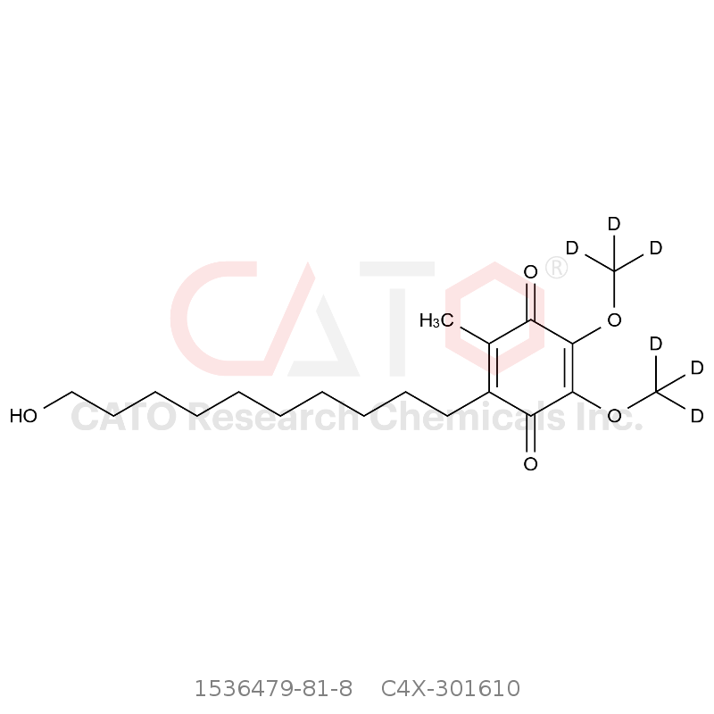 CAS No.:1536479-81-8,Idebenone-d6