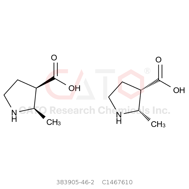 CAS No.:383905-46-2,Rel-（2R，3R）-2-甲基吡咯烷-3-羧酸