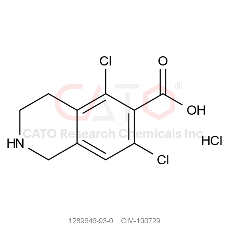 CAS No.:1289646-93-0,6-异喹啉甲酸-5,7-二氯-1,2,3,4-四氢盐酸盐
