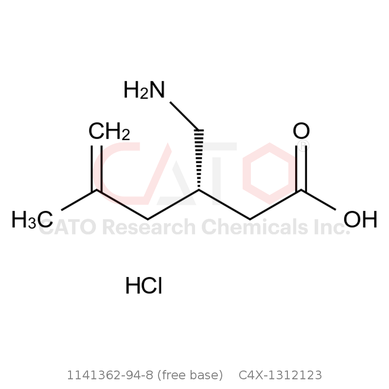 CAS No.:1141362-94-8 (free base),Pregabalin Impurity 123