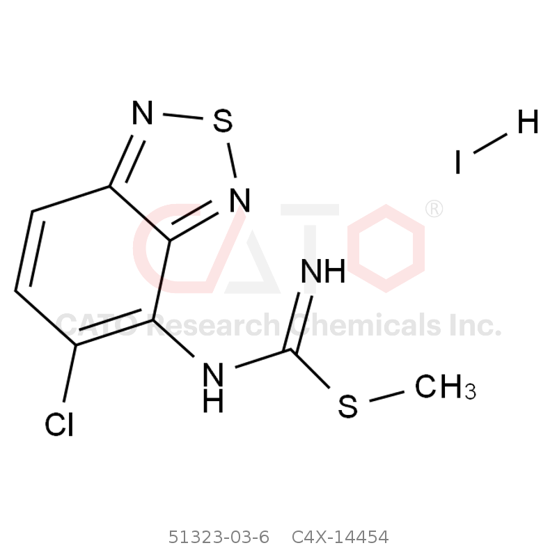 CAS No.:51323-03-6,替扎尼定EP杂质D碘酸盐