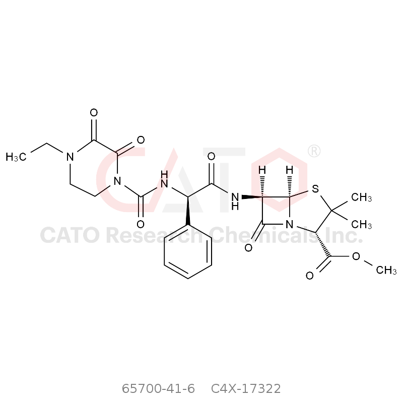 CAS No.:65700-41-6,Piperacillin Methyl Ester
