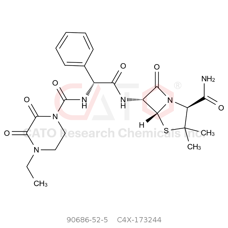 CAS No.:90686-52-5,哌拉西林杂质44