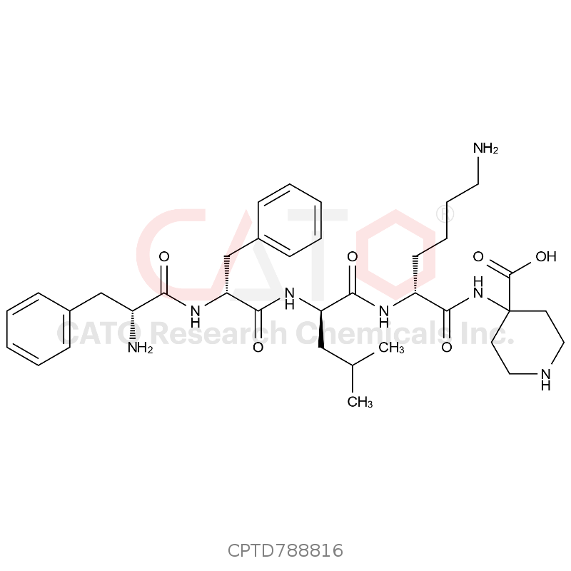 H-D-Phe-D-Phe-D-Leu-D-Lys-Pip-OH Acetate