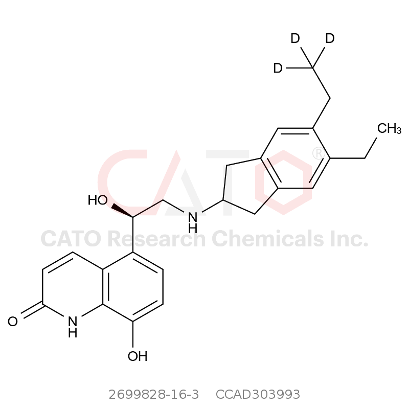 CAS No.:2699828-16-3,Indacaterol-d3