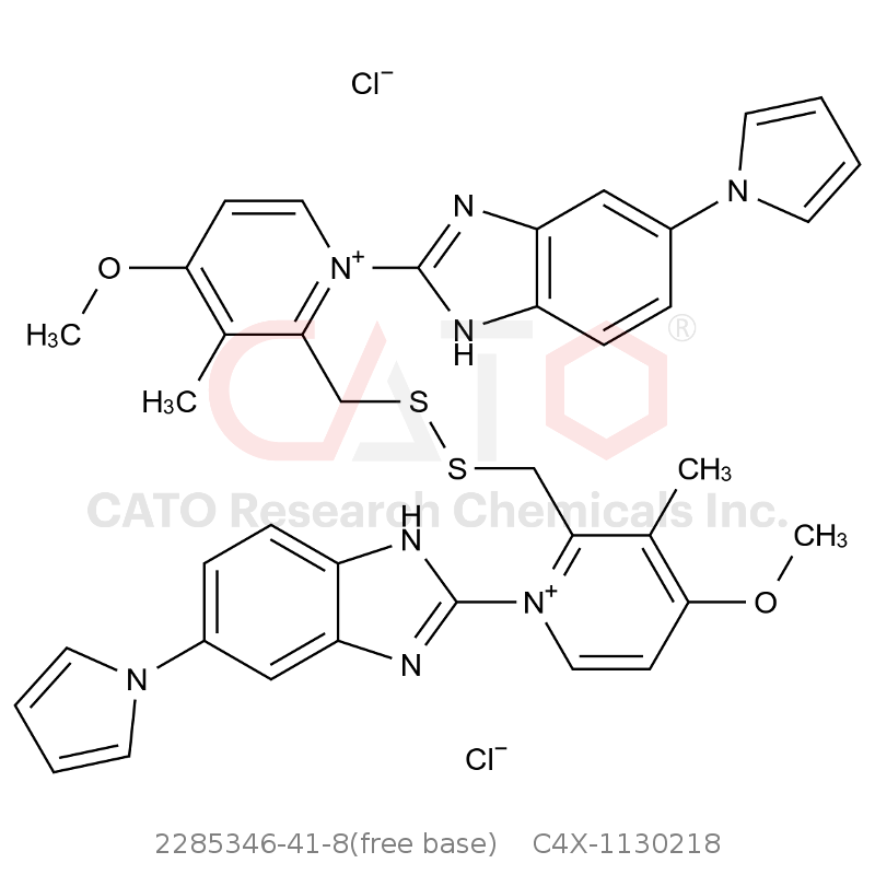 CAS No.:2285346-41-8(free base),艾普拉唑杂质 218