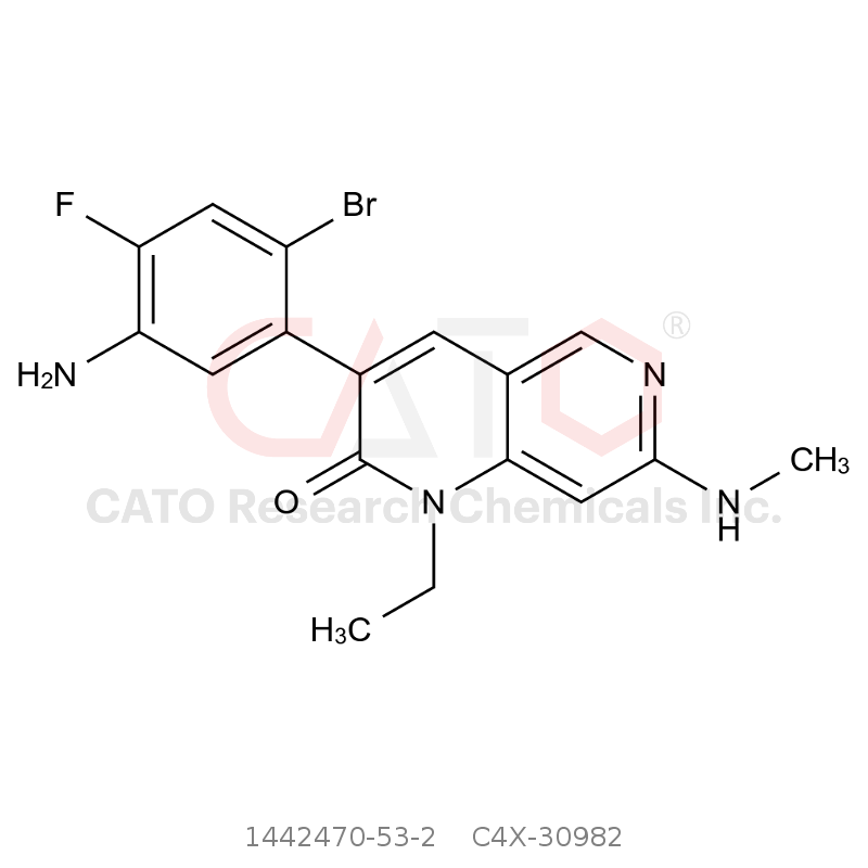 CAS No.:1442470-53-2,瑞派替尼杂质2