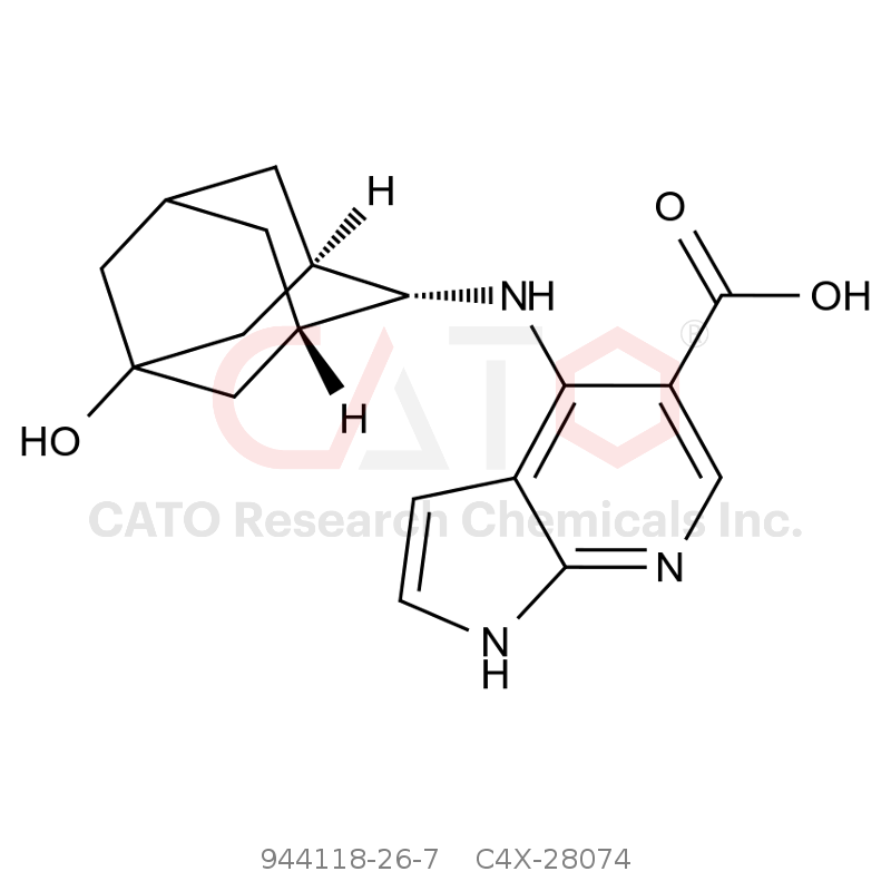 CAS No.:944118-26-7,Peficitinib Impurity 4