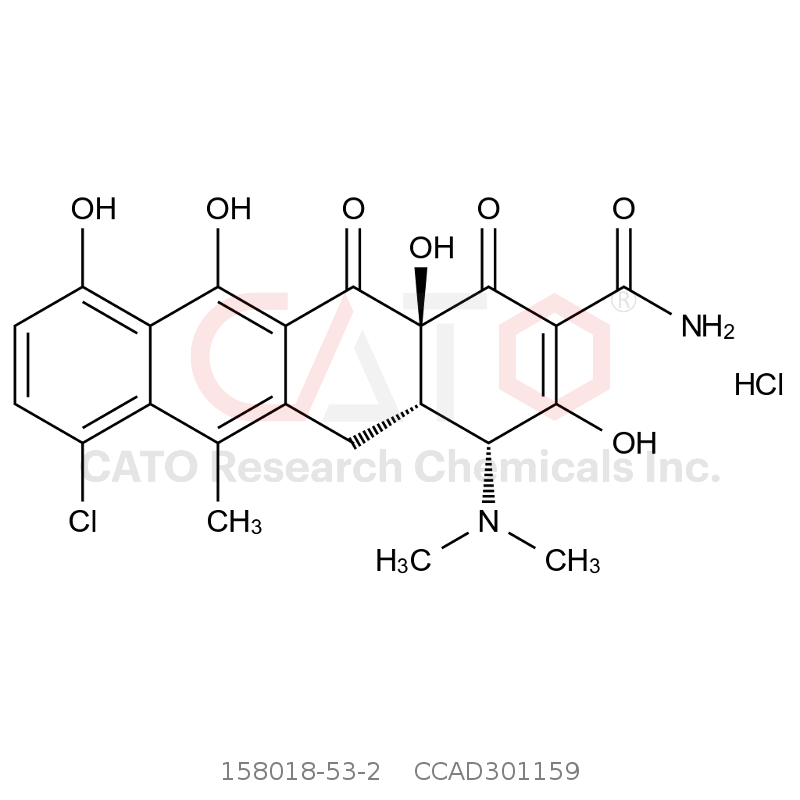 CAS No.:158018-53-2,4-Epianhydrochlortetracycline Hydrochloride