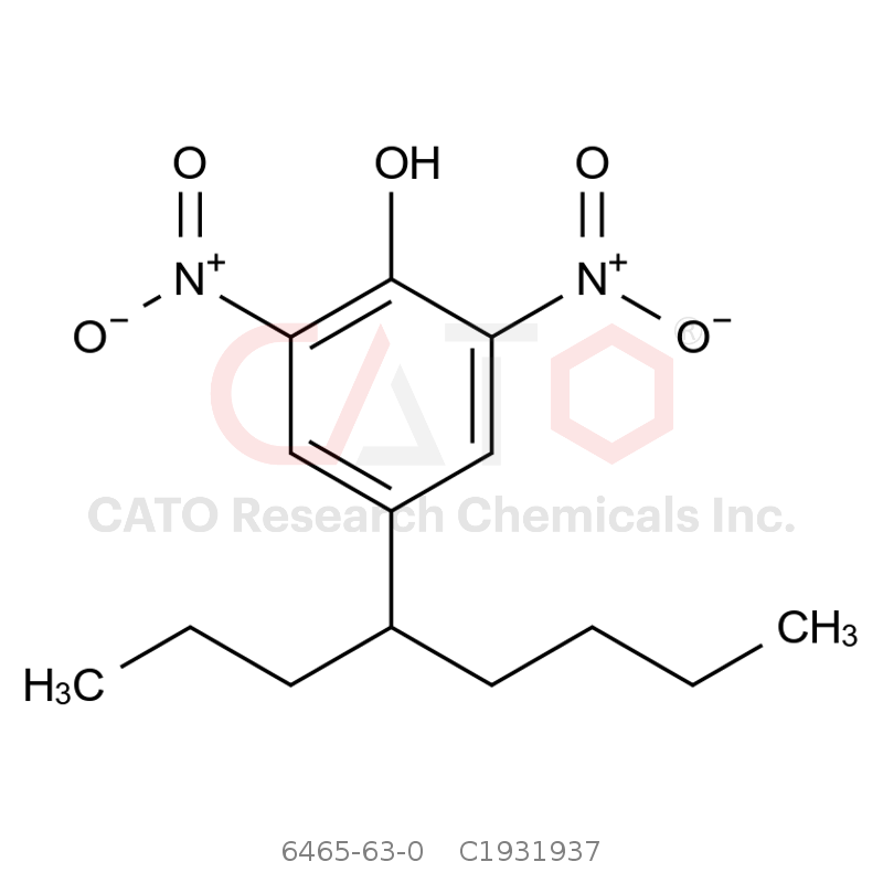 CAS No.:6465-63-0,2,6-二硝基-4-(1-丙基戊基)苯酚