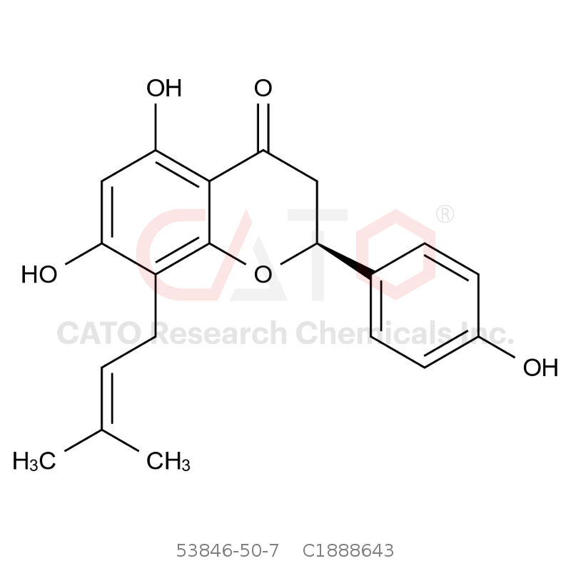 CAS No.:53846-50-7,Flavaprenin (8-Prenylnaringenin, Sophorafl)