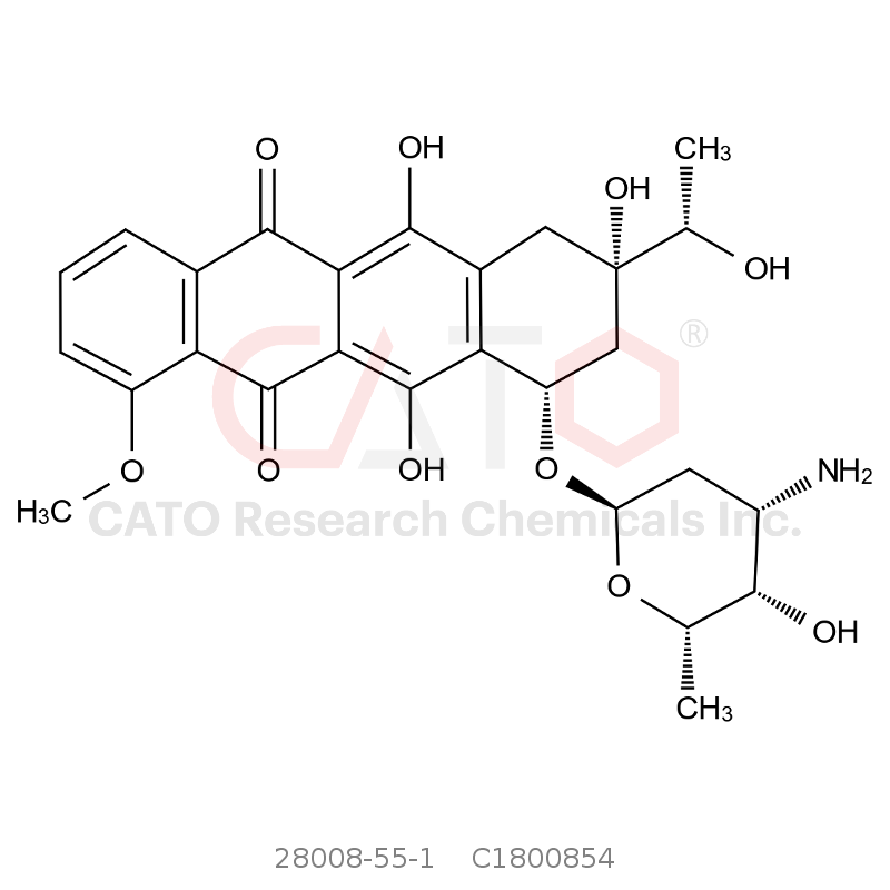 CAS No.:28008-55-1,Daunorubicin EP Impurity B ((S)-Isomer)