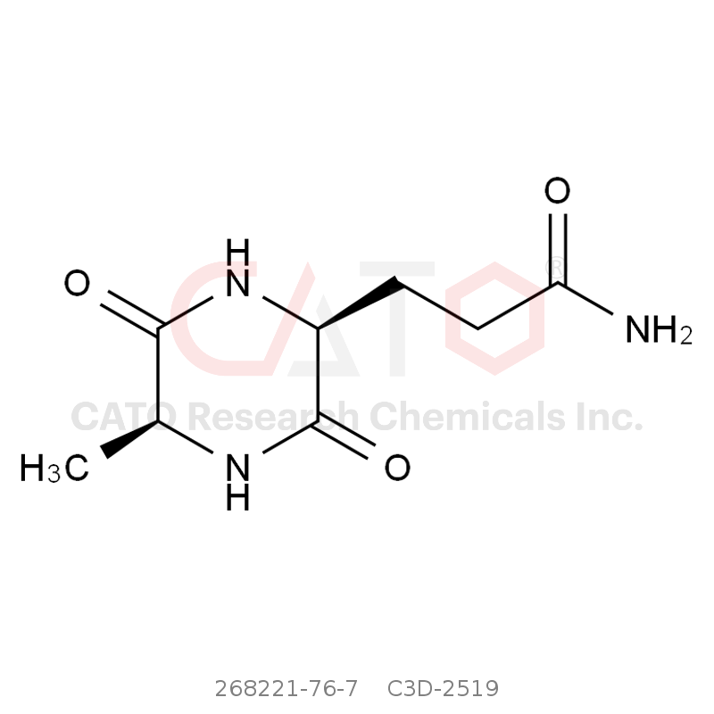 CAS No.:268221-76-7,环(-丙氨酰胺-谷氨酰胺)