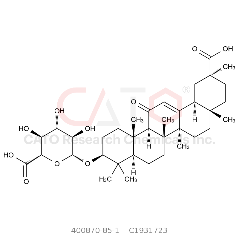 CAS No.:400870-85-1,18α-甘草次酸-3-O-β-D-葡萄糖醃