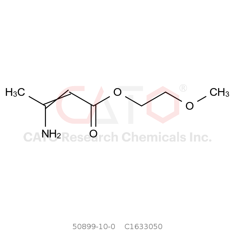 CAS No.:50899-10-0,2-甲氧基乙基 3-氨基丁-2-烯酸酯