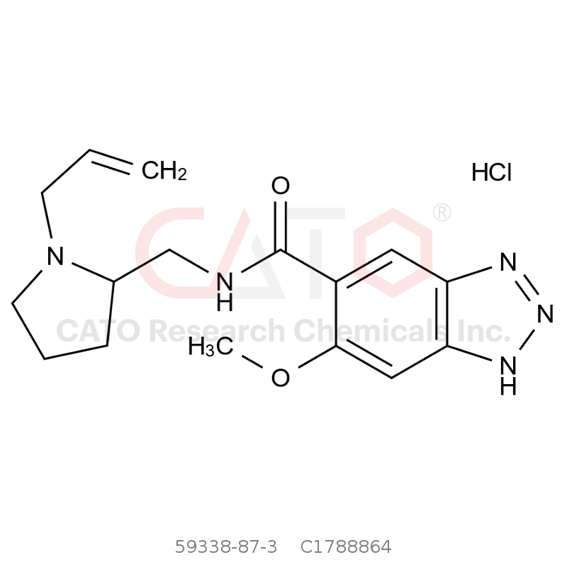 CAS No.:59338-87-3,Alizapride hydrochloride