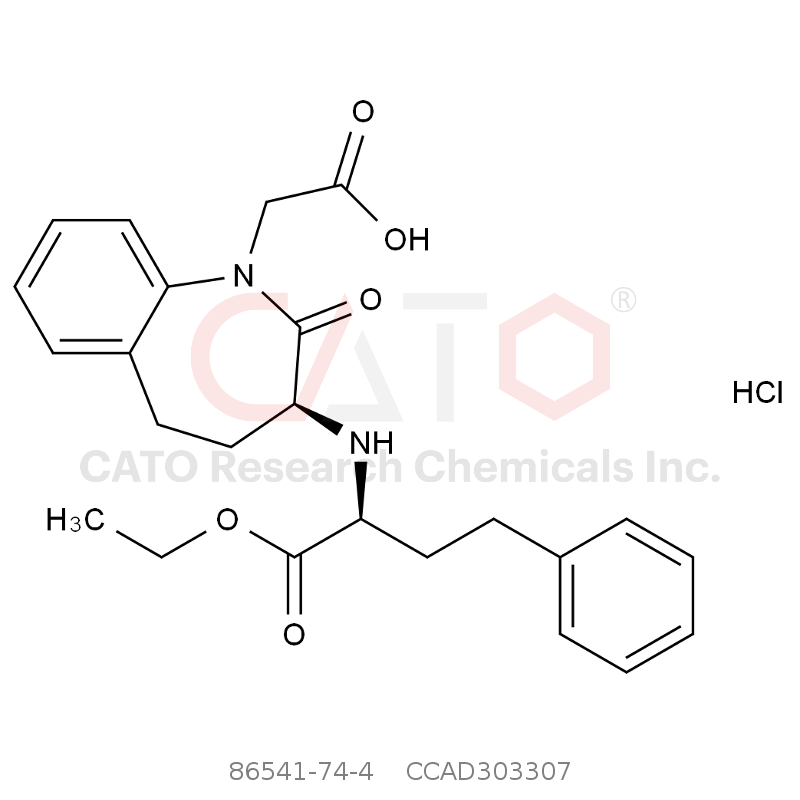 CAS No.:86541-74-4,盐酸贝那普利