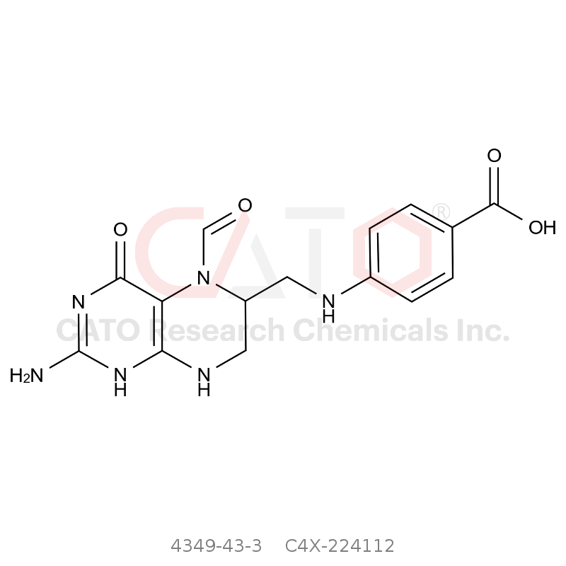 CAS No.:4349-43-3,亚叶酸钙杂质12