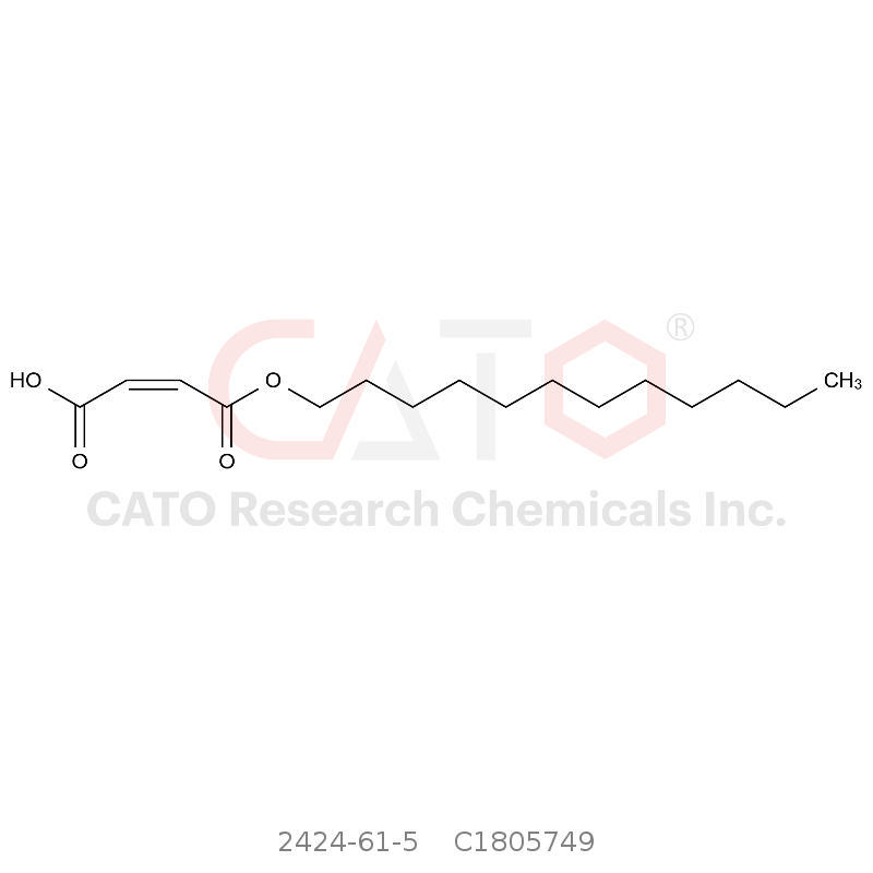 CAS No.:2424-61-5,(Z)-4-(十二烷氧基)-4-氧代丁-2-烯酸
