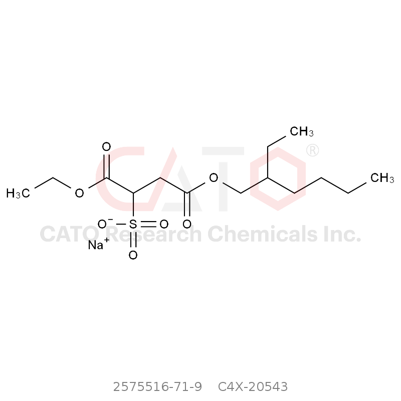 CAS No.:2575516-71-9,Docusate Sodium Related Compound C Sodium Salt