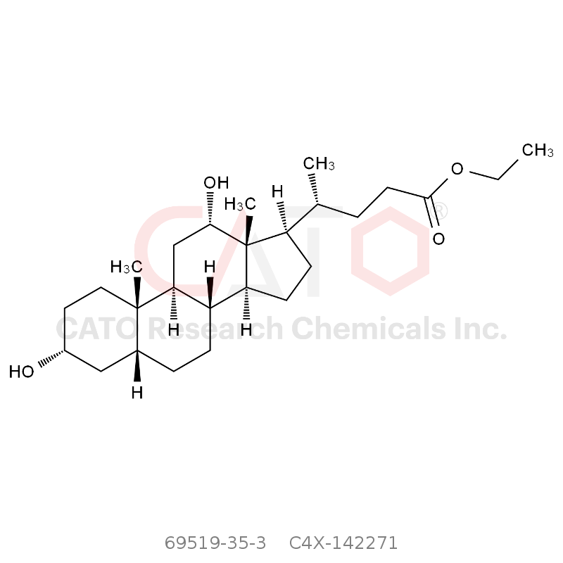 CAS No.:69519-35-3,Ursodeoxycholic Acid Impurity 71