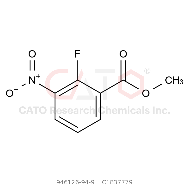 CAS No.:946126-94-9,2-Fluoro-3-nitrobenzoic acid methyl ester