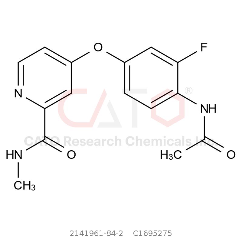 CAS No.:2141961-84-2,4-(4-Acetamido-3-fluorophenoxy)-N-methylpicolinamide