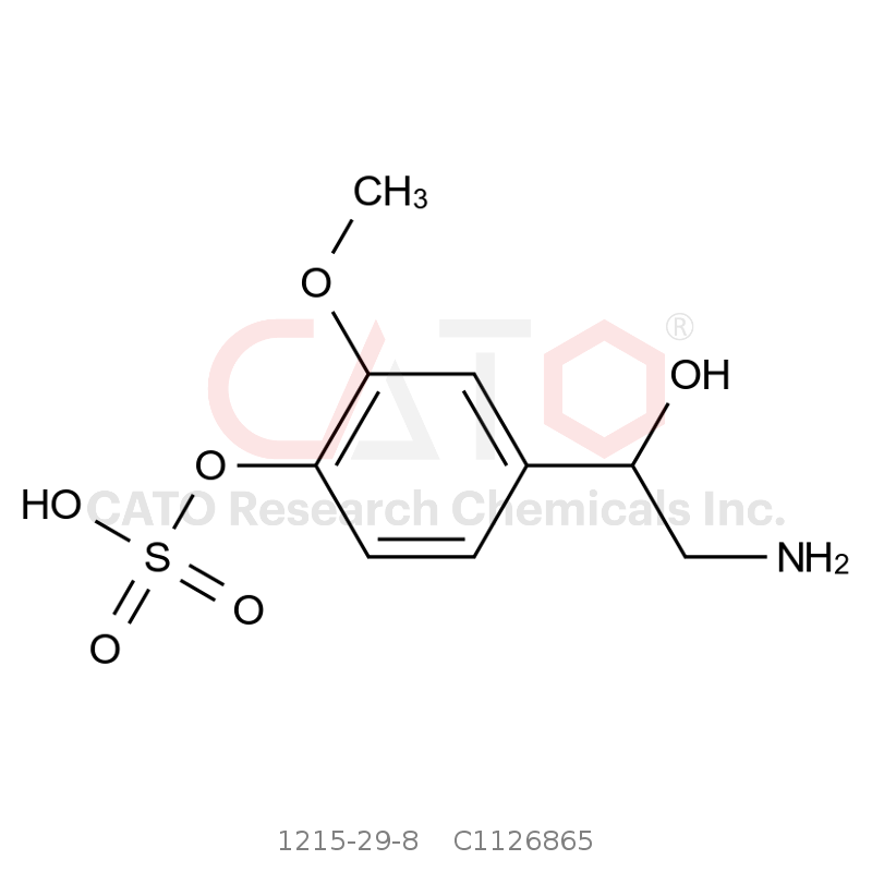 CAS No.:1215-29-8,rac-Normetanephrine-O-sulfate