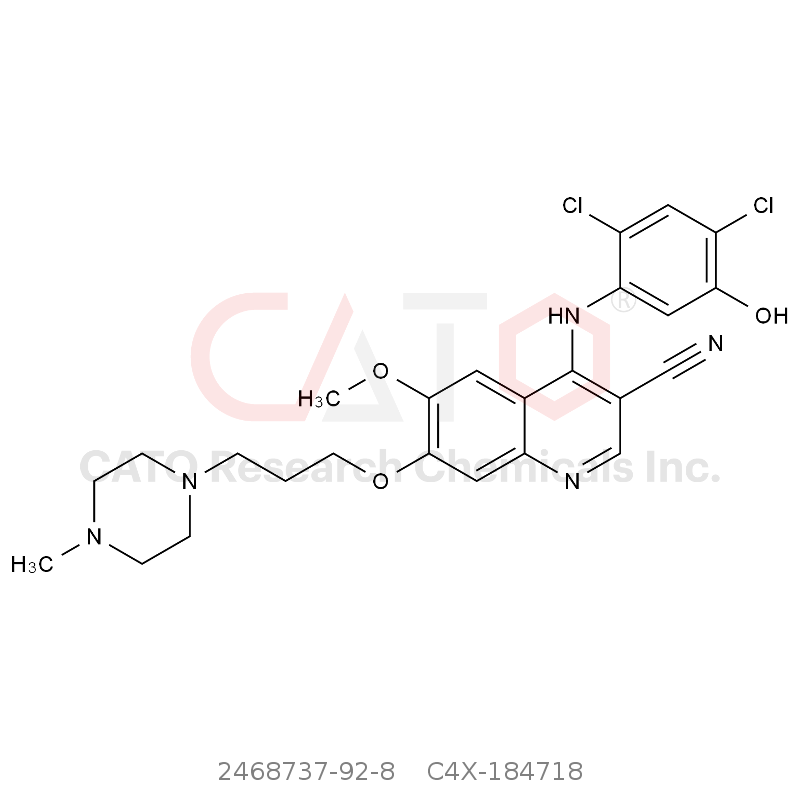 CAS No.:2468737-92-8,Bosutinib Impurity 18