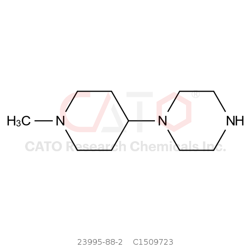 CAS No.:23995-88-2,1-(1-Methylpiperidin-4-yl)piperazine
