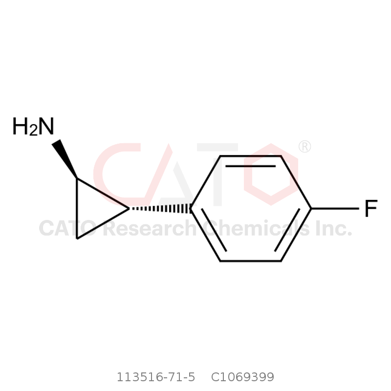CAS No.:113516-71-5,Rel-(1R,2S)-2-(4-fluorophenyl)cyclopropan-1-amine
