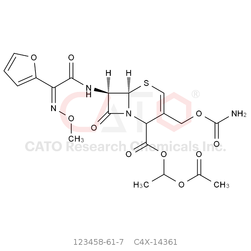 CAS No.:123458-61-7,头孢呋辛酯EP杂质A