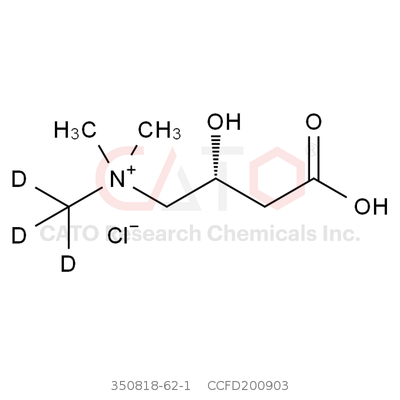 CAS No.:350818-62-1,左旋肉碱-D3 盐酸盐
