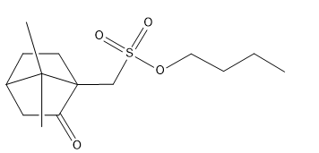 正丁基 (+/-)-10-樟脑磺酸盐;樟脑磺酸丁酯 n-Butyl (+/-)-10-Camphorsulfonate CAS 304874-43-9 结构式 Chemical Structure