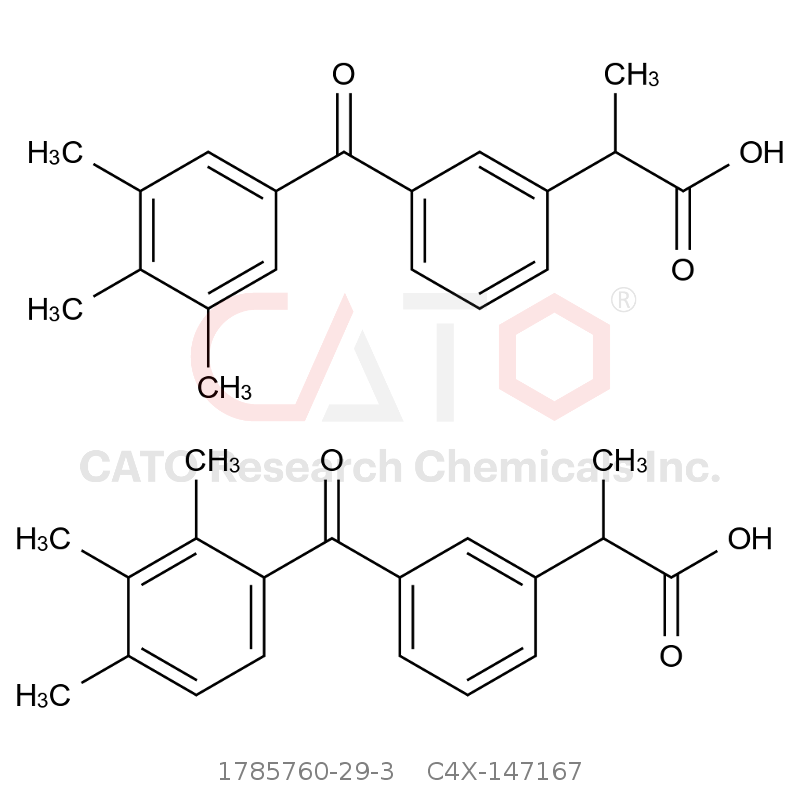 CAS No.:1785760-29-3,Ketoprofen EP Impurity K (Mixture of Isomers)