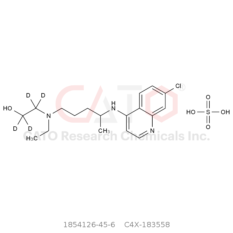 CAS No.:1854126-45-6,羟氯喹-d4硫酸盐