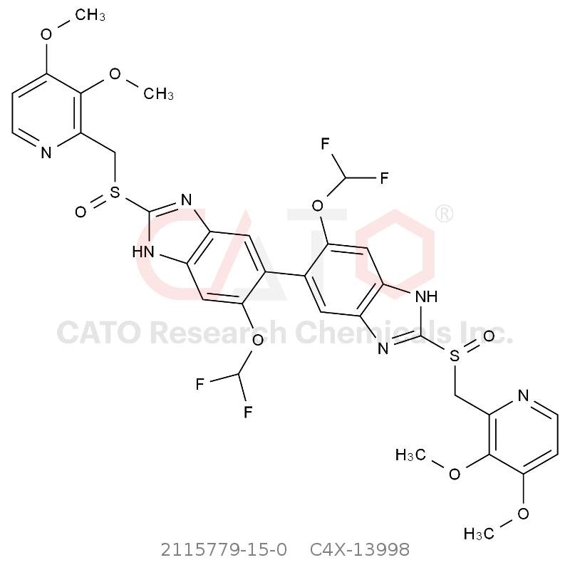 CAS No.:2115779-15-0,泮托拉唑EP杂质E