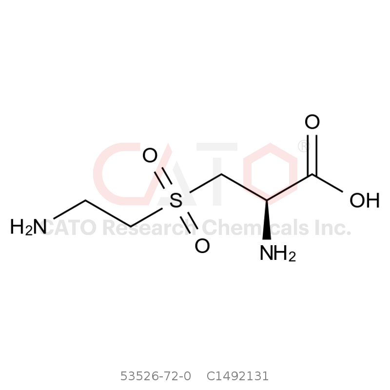 CAS No.:53526-72-0,((2-Aminoethyl)sulfonyl)-D-alanine