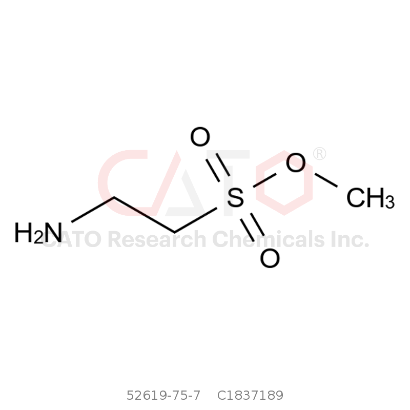 CAS No.:52619-75-7,Methyl 2-aminoethane-1-sulfonate