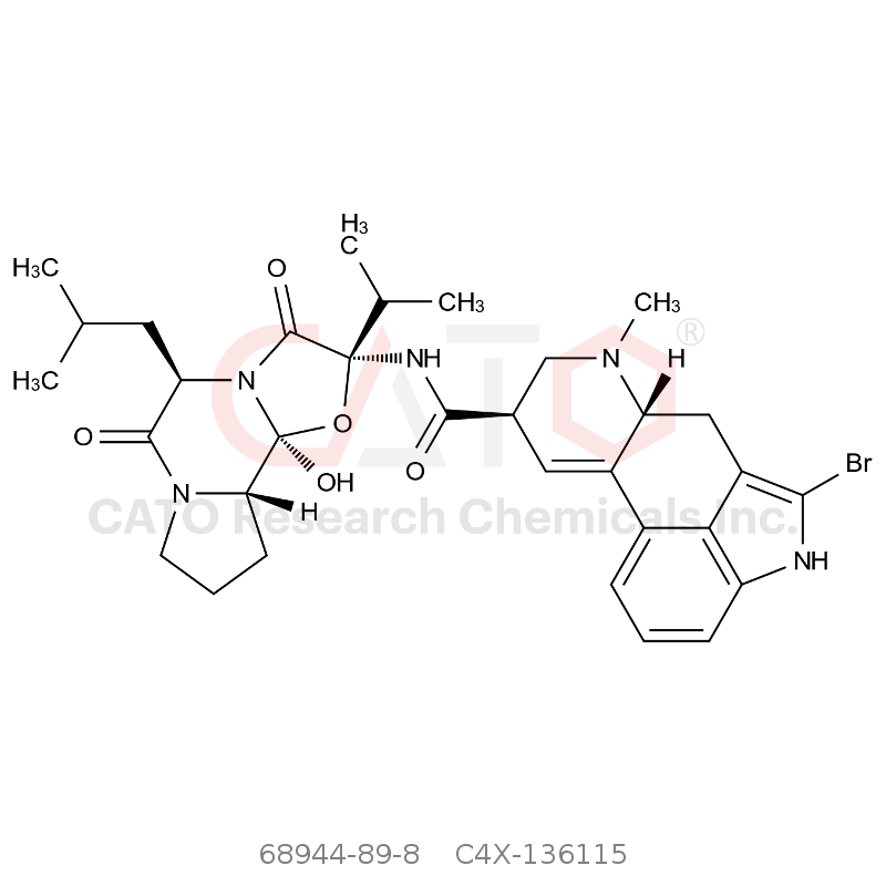 CAS No.:68944-89-8,Bromocriptine Impurity 15