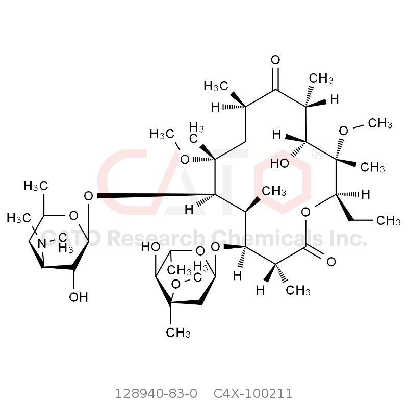 CAS No.:128940-83-0,Clarithromycin EP Impurity F