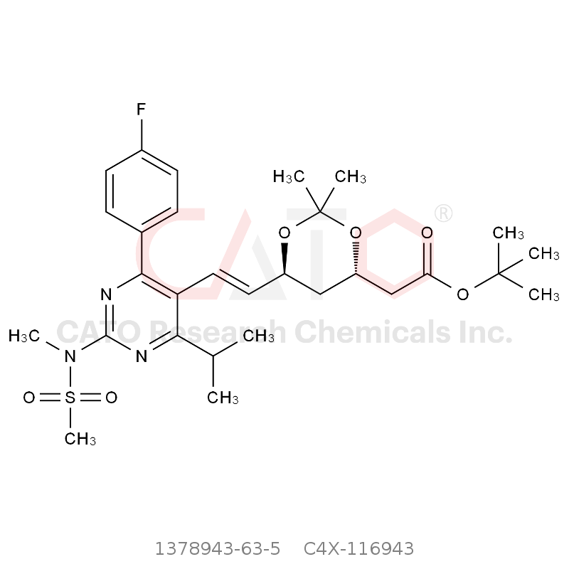CAS No.:1378943-63-5,Rosuvastatin Impurity 43