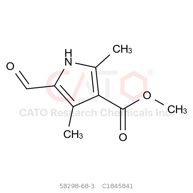CAS No.:58298-68-3,Methyl 5-formyl-2,4-dimethyl-1H-pyrrole-3-carboxylate
