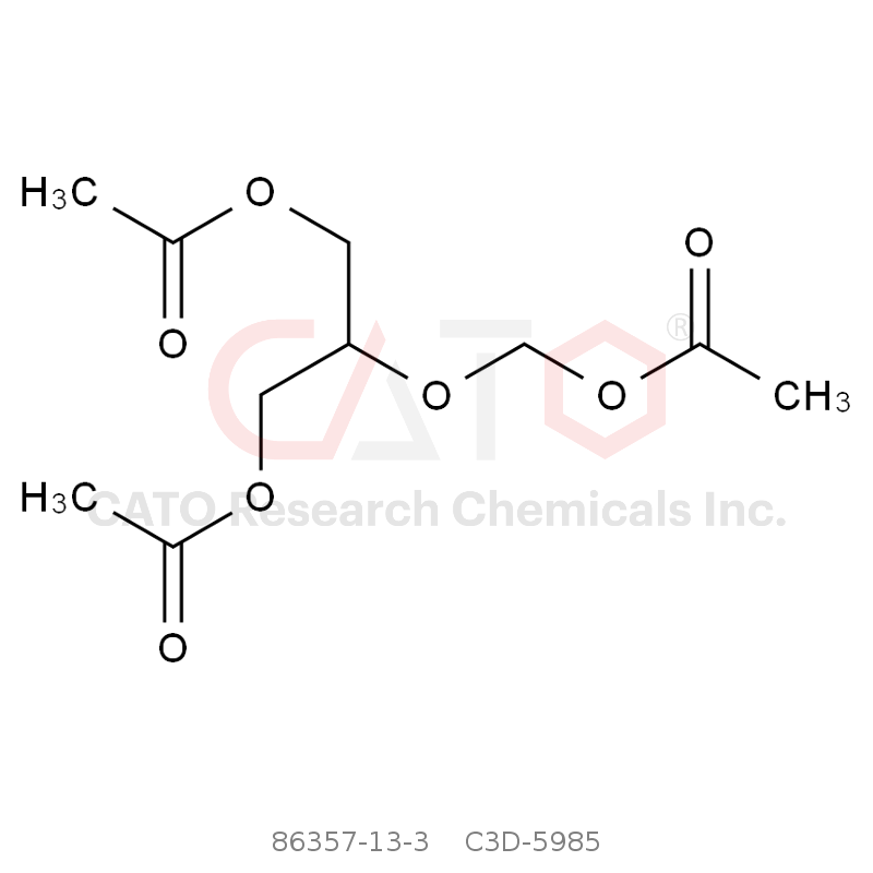 CAS No.:86357-13-3,1,3-Diacetoxy-2-(acetoxymethoxy)propane