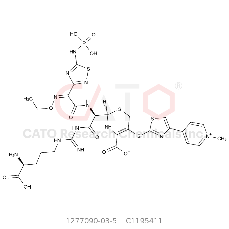 CAS No.:1277090-03-5,Ceftaroline Fosamil Impurity 1